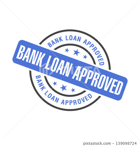 Bank Loan Approved Letter Rubber Stamp Template Bank Loan Approved Letter Rubber Stamp Template 139098724