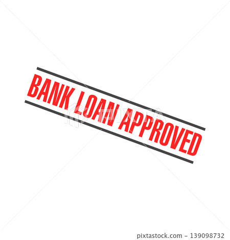 Bank Loan Approved Letter Rubber Stamp Template Bank Loan Approved Letter Rubber Stamp Template 139098732