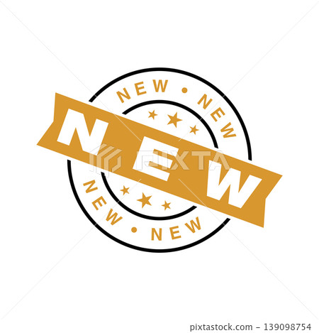 New Letter Rubber Stamp Template Design New Letter Rubber Stamp Template Design 139098754