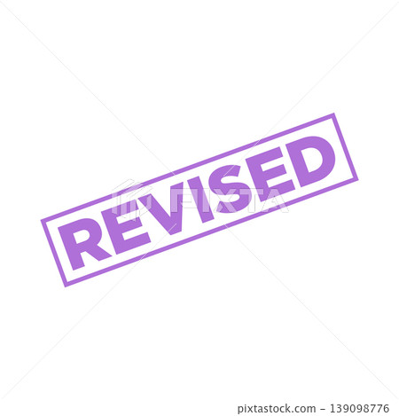 Revised Letter Rubber Stamp Templaten Revised Letter Rubber Stamp Templaten 139098776