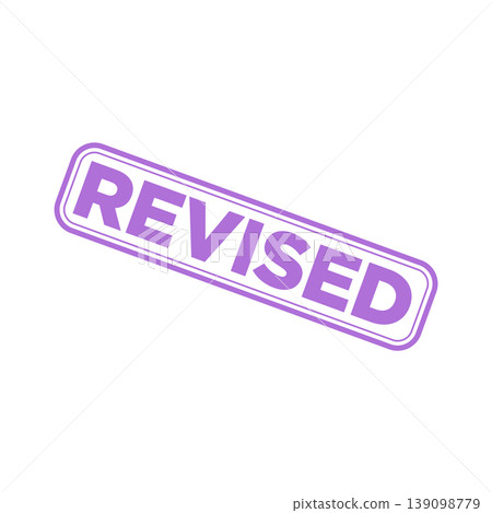 Revised Letter Rubber Stamp Template Revised Letter Rubber Stamp Template 139098779