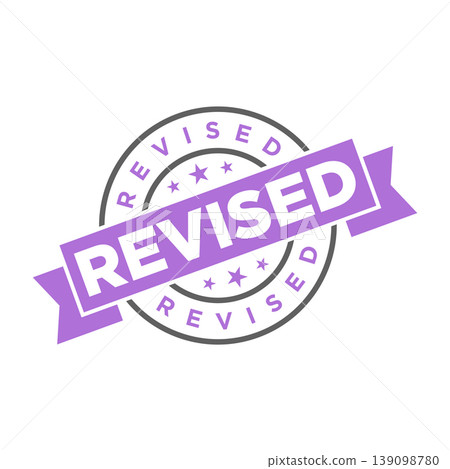 Revised Letter Rubber Stamp Template Revised Letter Rubber Stamp Template 139098780