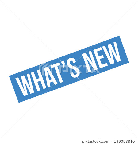 Whats New Letter Rubber Stamp Template Design Whats New Letter Rubber Stamp Template Design 139098810