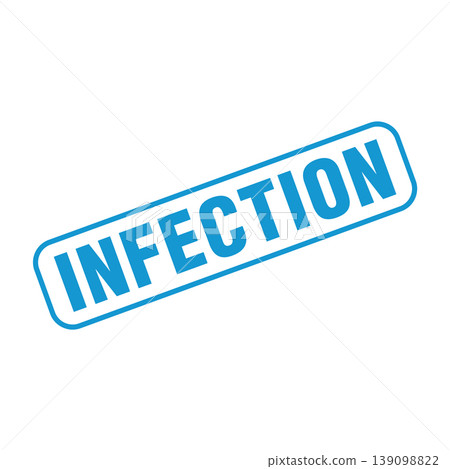 Infection Letter Rubber Stamp Vector Design Template Infection Letter Rubber Stamp Vector Design Template 139098822