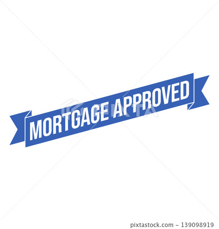 Mortgage Approved Letter Rubber Stamp Template 139098919