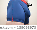 Fat male stomach 139098973