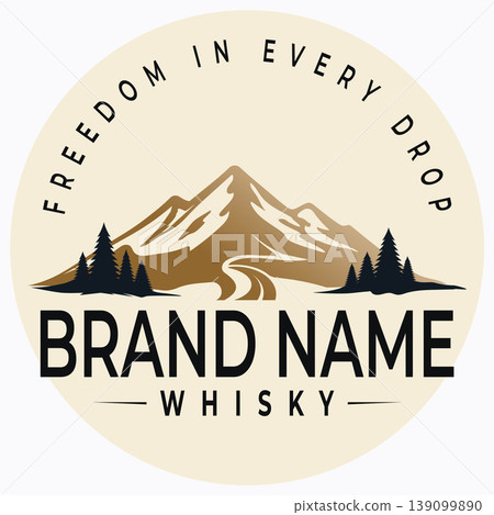 Whisky vintage logo vector illustrations design luxury Whisky vintage logo vector illustrations design luxury 139099890