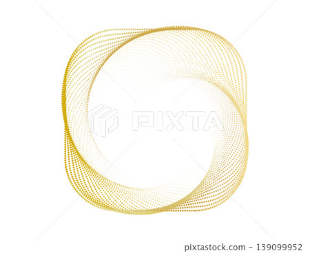 Golden abstract spiral lines form geometric square patterns with dotted textures ideal for contemporary graphic designs, tech backgrounds, and vibrant digital artwork compositions. Golden abstract spiral lines form geometric square patterns with dotted textures ideal for contemporary graphic designs, tech backgrounds, and vibrant digital artwork compositions. 139099952