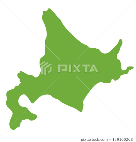 北海道的形狀 北海道的形狀 139100268