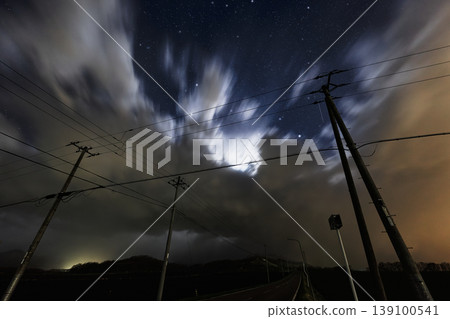 星星和雲彩 星星和雲彩 139100541