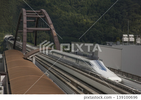 Linear Chuo Shinkansen L0 series linear motor car Linear Chuo Shinkansen L0 series linear motor car 139100696