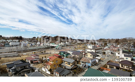 青森縣三澤市三澤站週邊景色 139100789