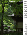 A temple surrounded by greenery 139101375