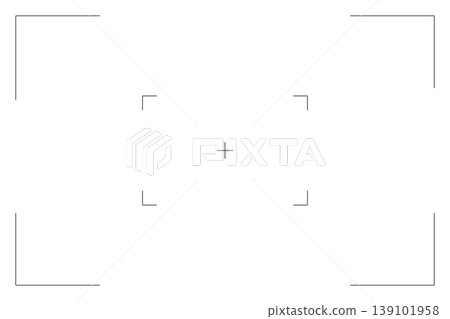 A man's camera viewfinder-style frame A man's camera viewfinder-style frame 139101958