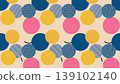 Memphis Background Retro Background With Different Color Figures For Poster Or Card 139102140