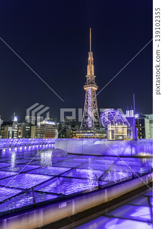 Nagoya city center, Oasis 21, Chubu Electric Power MIRAI TOWER, Nagoya City, Aichi Prefecture Nagoya city center, Oasis 21, Chubu Electric Power MIRAI TOWER, Nagoya City, Aichi Prefecture 139102355