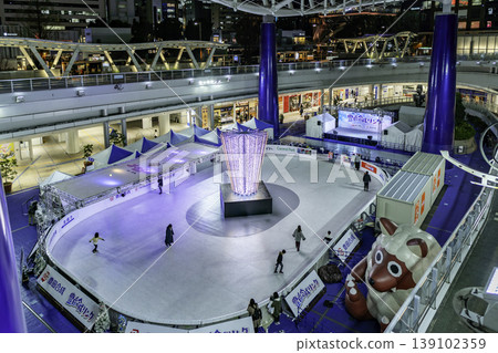 名古屋市夜景,Oasis 21,豐田複合溜冰場,愛知縣名古屋市 名古屋市夜景,Oasis 21,豐田複合溜冰場,愛知縣名古屋市 139102359