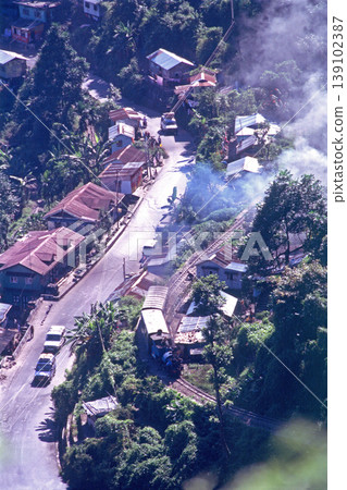 Darjeeling Himalayan Railway steam locomotive train 139102387