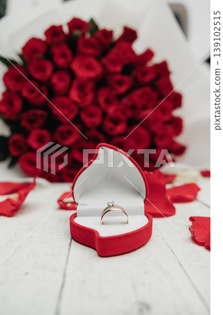 Tender Bouquet With Deep Meaning. Warmth And Petals Portraying Heartfelt Symbols And Affection. Softfocused Image Capturing Romantic Gesture With Meaningful Flowers And Warm Emotions Tender Bouquet With Deep Meaning. Warmth And Petals Portraying Heartfelt Symbols And Affection. Softfocused Image Capturing Romantic Gesture With Meaningful Flowers And Warm Emotions 139102515
