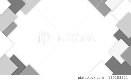 單色幾何框架背景,留白,現代設計,重疊面板和粒子邊緣。 單色幾何框架背景,留白,現代設計,重疊面板和粒子邊緣。 139103221