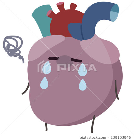 心臟不健康－右心耳（朝向左側） 139103946