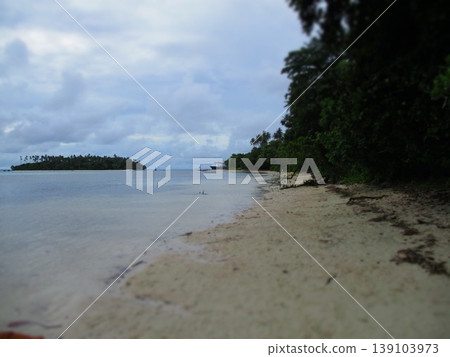 巴布亞紐幾內亞塔瓦島海灘立體模型 巴布亞紐幾內亞塔瓦島海灘立體模型 139103973
