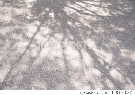 Tree shadow background on the floor Tree shadow background on the floor 139104087