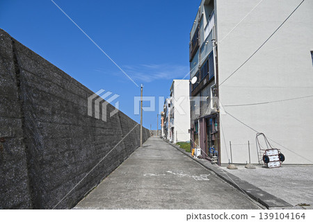 【大分縣築美市】寶島聚落及海堤景色 【大分縣築美市】寶島聚落及海堤景色 139104164