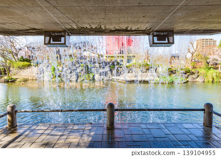 Four Seasons Square, Waterfall Tunnel, the setting for the anime "A Silent Voice" Four Seasons Square, Waterfall Tunnel, the setting for the anime "A Silent Voice" 139104955