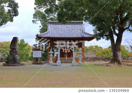 位於岡城本丸遺址的天滿神社（大分縣竹田市） 139104969
