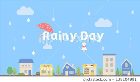 Rainy season background illustration, rainy season banner, rain, rainy season material, rainy day, frame, raindrops, frog, umbrella Rainy season background illustration, rainy season banner, rain, rainy season material, rainy day, frame, raindrops, frog, umbrella 139104991