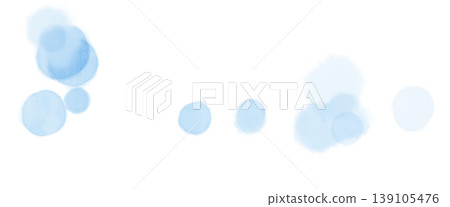 A soft, bubble-like texture of a light blue gradation watercolor. A soft, bubble-like texture of a light blue gradation watercolor. 139105476