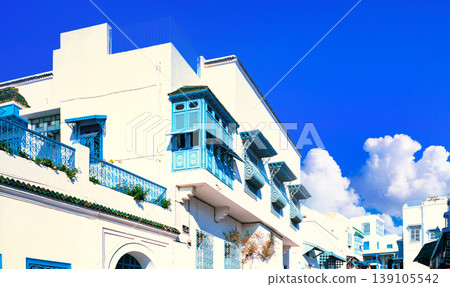 The beautiful blue streets of Sidi Bou Said The beautiful blue streets of Sidi Bou Said 139105542