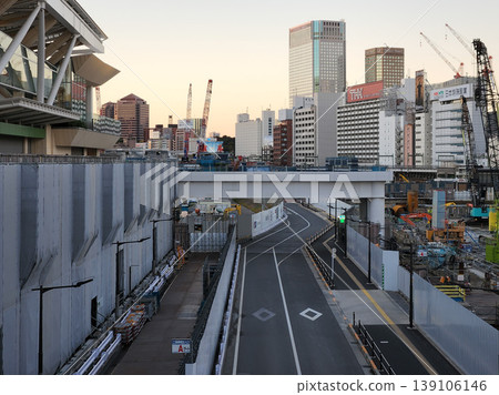 Takanawa Gateway Station under construction, November 2022 139106146