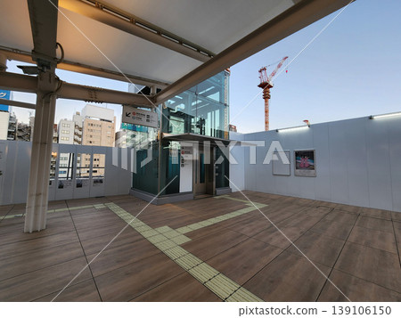 Takanawa Gateway Station under construction, November 2022 139106150