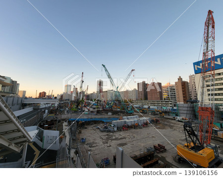 Takanawa Gateway Station under construction, November 2022 139106156