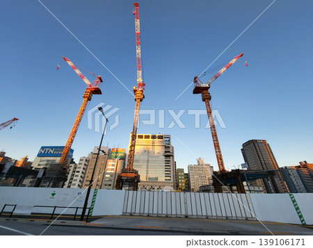 Takanawa Gateway Station under construction, November 2022 139106171