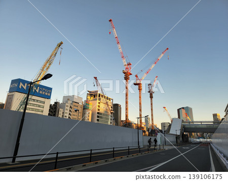 Takanawa Gateway Station under construction, November 2022 139106175