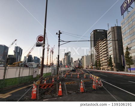 Takanawa Gateway Station under construction, November 2022 Takanawa Gateway Station under construction, November 2022 139106191