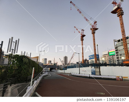 Takanawa Gateway Station under construction, November 2022 139106197