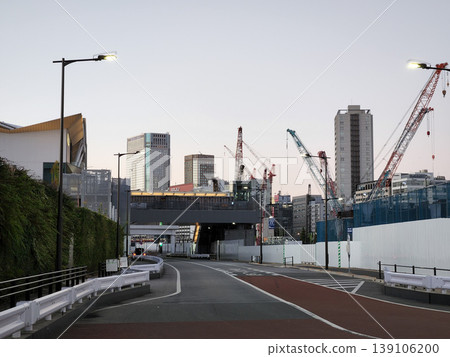 Takanawa Gateway Station under construction, November 2022 139106200