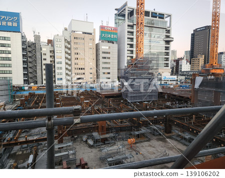 Takanawa Gateway Station under construction, November 2022 139106202