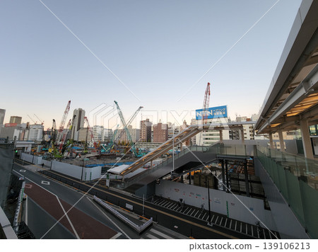 Takanawa Gateway Station under construction, November 2022 139106213