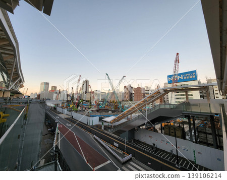 Takanawa Gateway Station under construction, November 2022 Takanawa Gateway Station under construction, November 2022 139106214