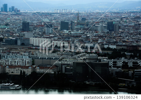 City view from the cathedral spire City view from the cathedral spire 139106324