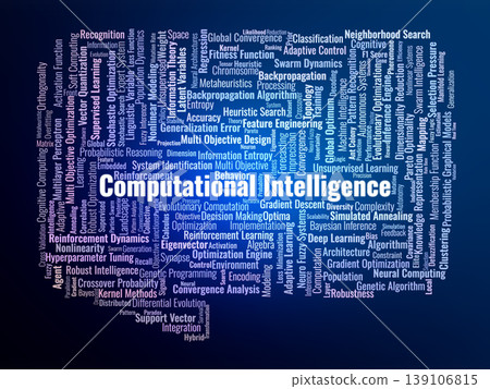Computational Intelligence Word Cloud. A visual summary of soft computing, nature~inspired optimization, neural architectures, and fuzzy logic systems for expert data processing. Computational Intelligence Word Cloud. A visual summary of soft computing, nature~inspired optimization, neural architectures, and fuzzy logic systems for expert data processing. 139106815