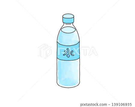 在塑料瓶中的水 139106935