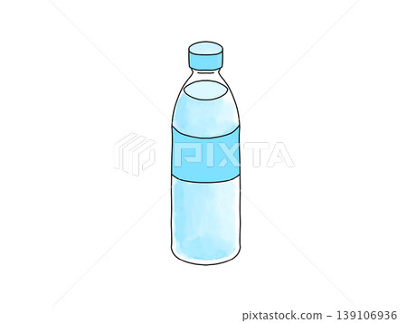 塑膠瓶裝的普通水 塑膠瓶裝的普通水 139106936