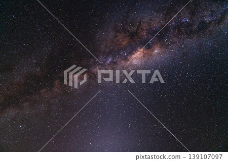 Awe inspiring night sky with majestic Milky Way galaxy and countless stars Awe inspiring night sky with majestic Milky Way galaxy and countless stars 139107097