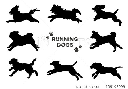 狗狗跑步剪影套裝:吉娃娃/博美犬/玩具貴賓犬/巴哥犬/柴犬/金毛尋回犬 狗狗跑步剪影套裝:吉娃娃/博美犬/玩具貴賓犬/巴哥犬/柴犬/金毛尋回犬 139108099